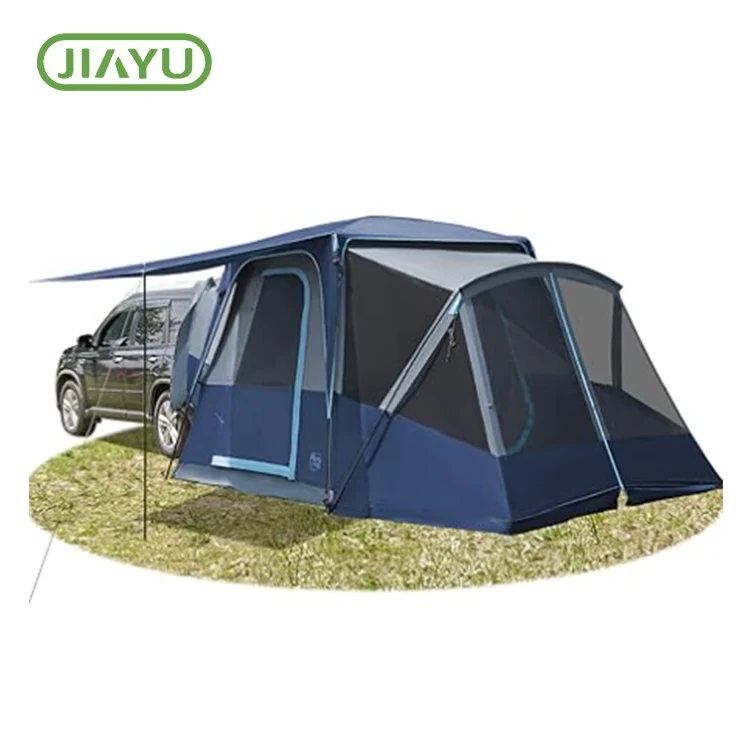 Camping Family Trip Awning Tent