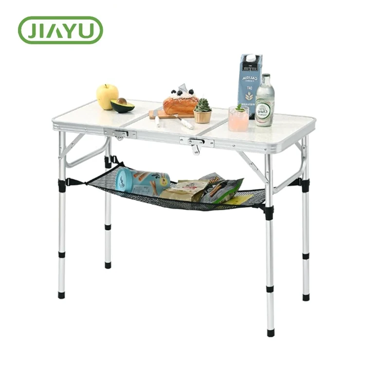 Bärbart aluminium campingbord